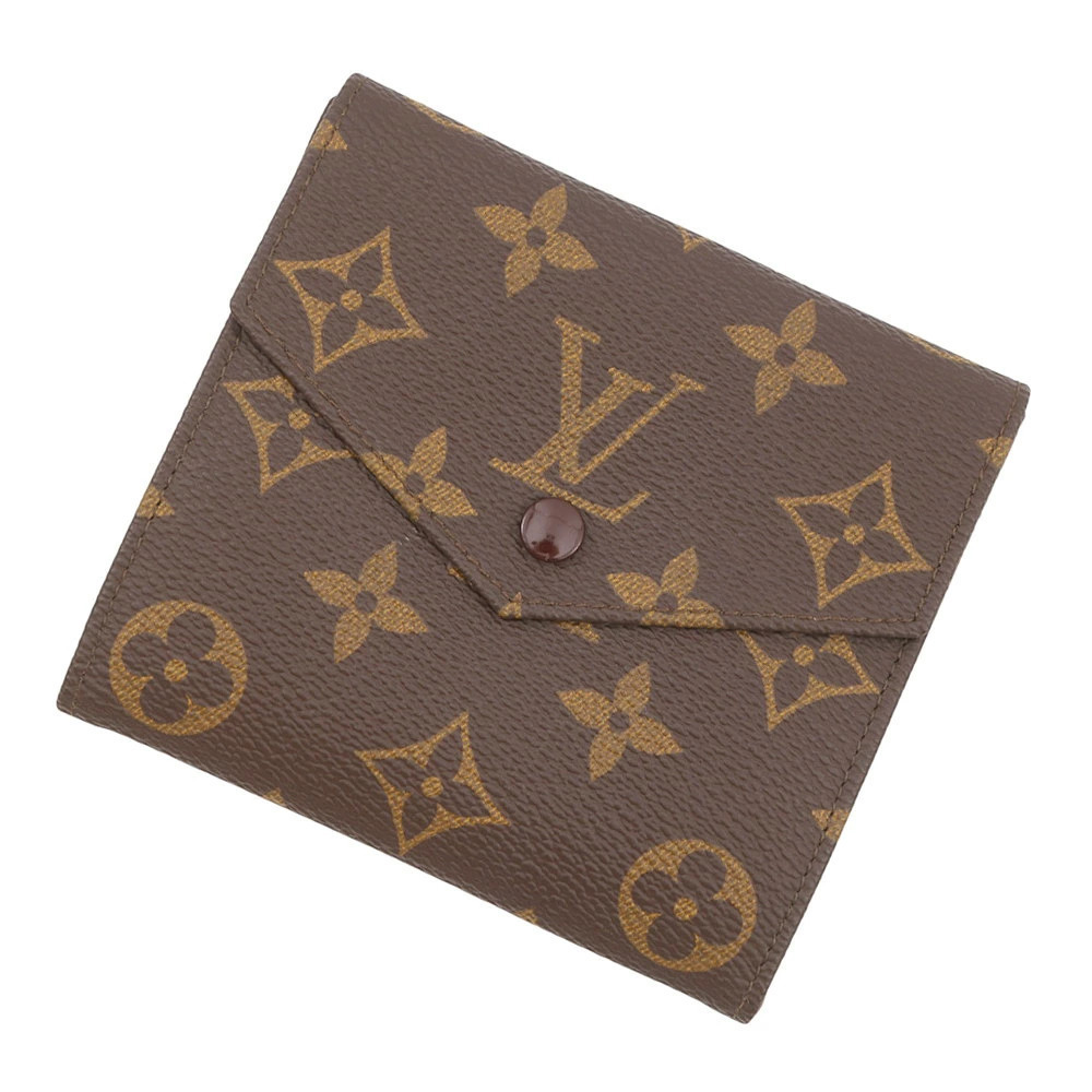 Louis Vuitton Bi fold Wallet Monogram Portemonnaie Billet Carte Credit